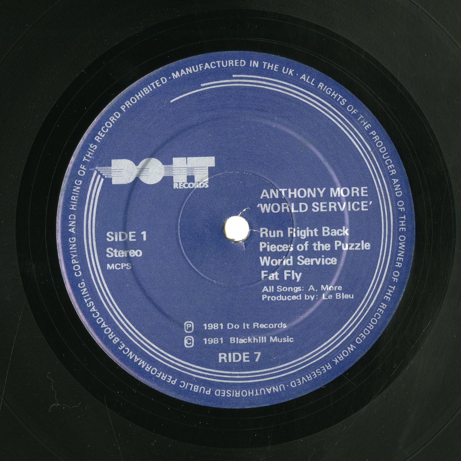 1981年Anthony More_World Serviceラベル01